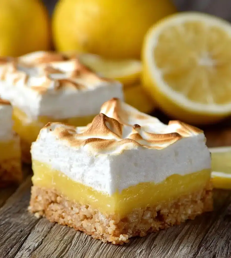 Lemon Meringue Rice Krispie Treats Recipe