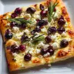 Cranberry Goat Cheese Flatbread Recipe