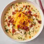 Slow Cooker Keto Chicken Cream Cheese Soup Recipe