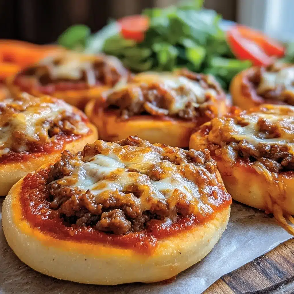 The Secret Behind Old School Pizza Burgers Recipe - Recipe Image