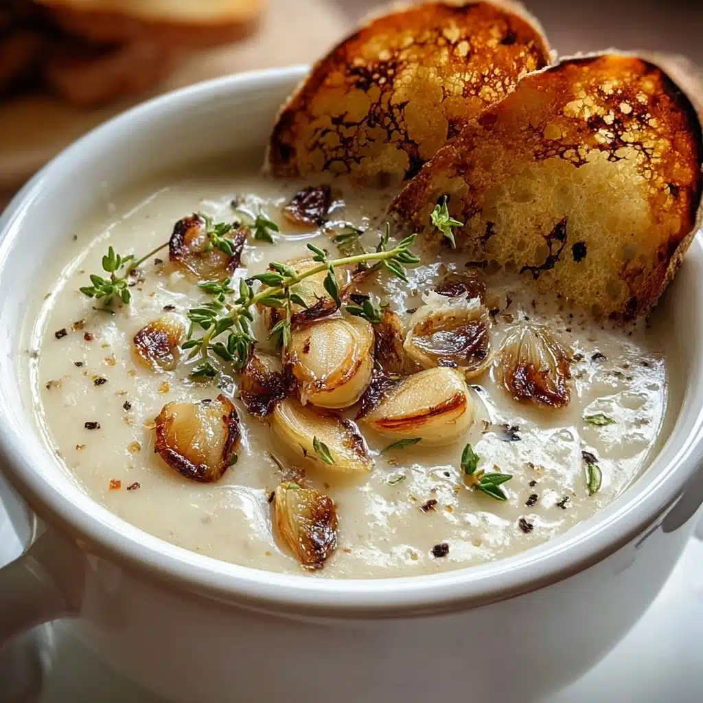 Country French Garlic Soup Recipe - Recipe Image
