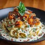 Savory Butternut Squash & Sage Pasta Recipe