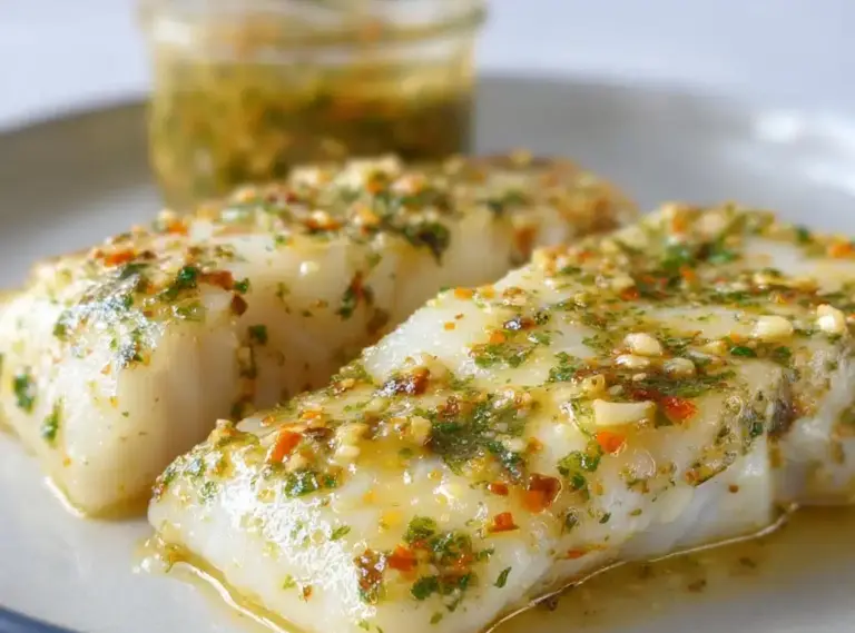 Orange Dijon Grilled Halibut Recipe