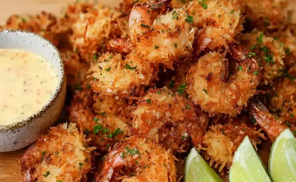 Coconut Shrimp with Sweet Chili Mayo Recipe