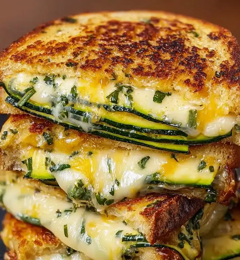 Zucchini Grilled Cheese: Irresistible Garlic Butter Recipe