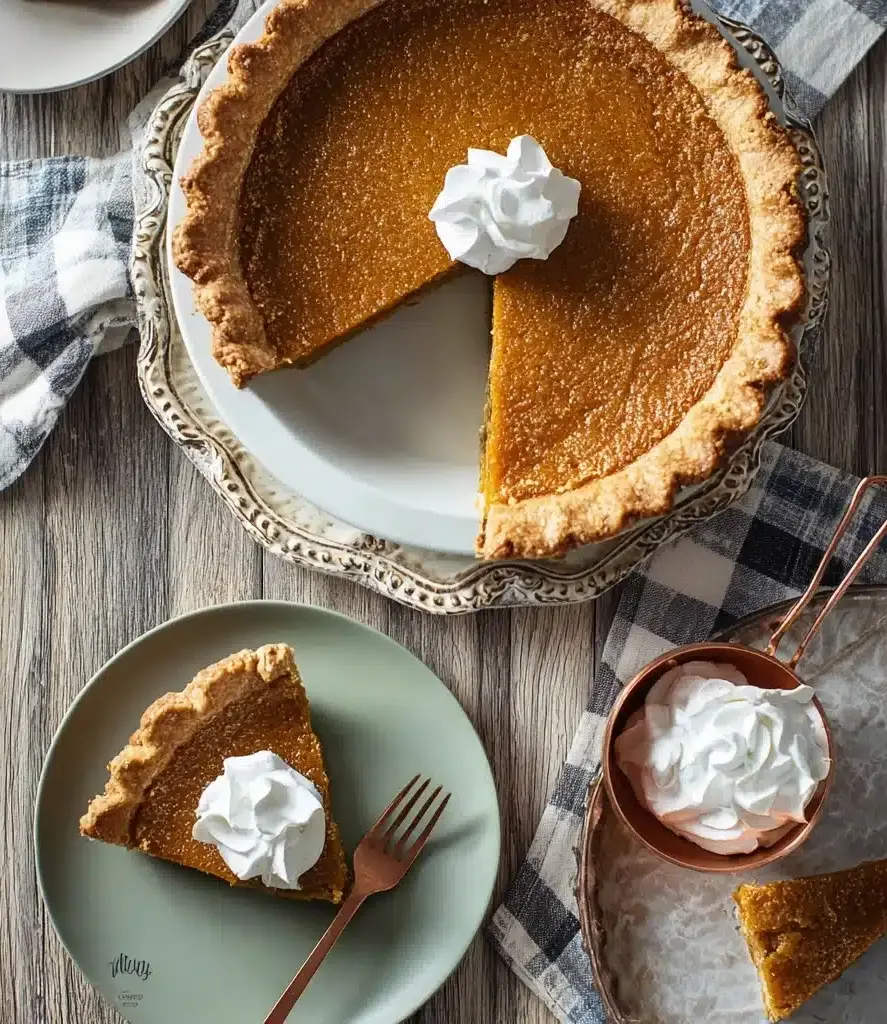 Tasty Pumpkin Pie Brulee with Bourbon Vanilla Recipe