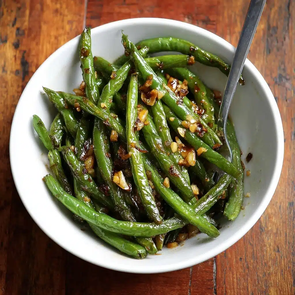 Chinese Green Beans With Garlic Sauce Recipe - Recipe Image
