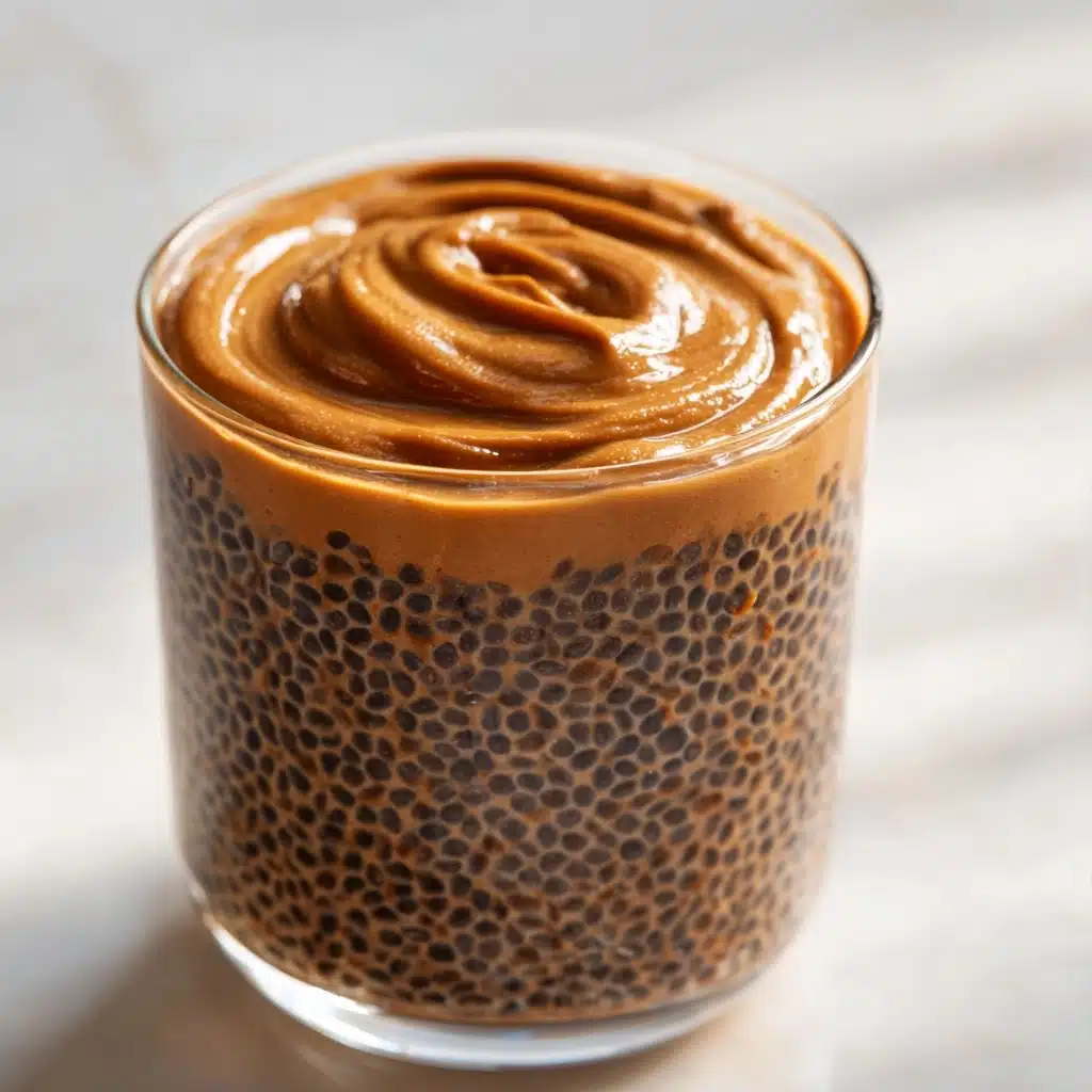 High-Protein, Chocolate Peanut Butter Chia Pudding Recipe - Recipe Image