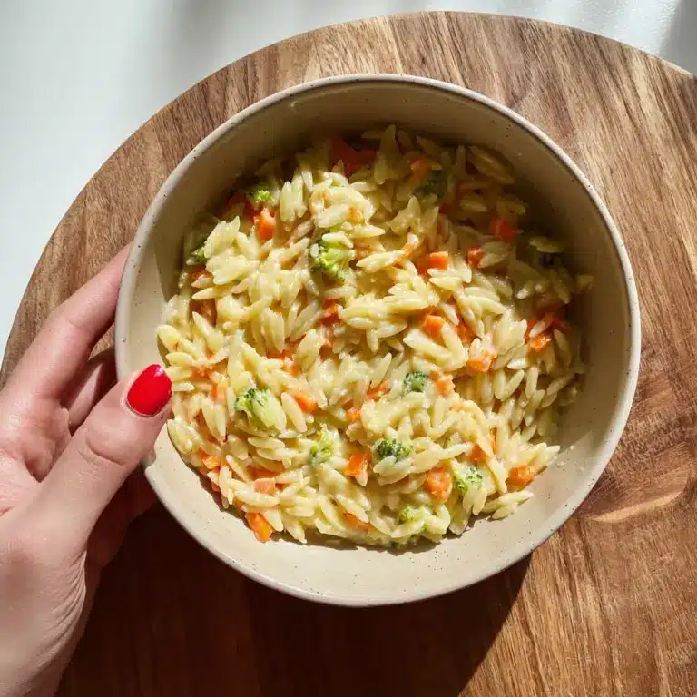 Veggie Orzo Recipe