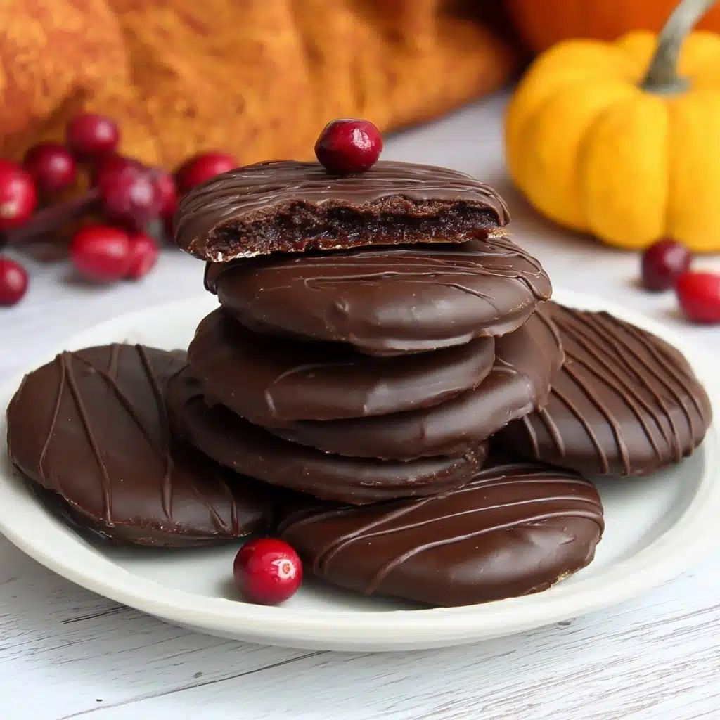 Chocolate Covered Cranberry Sauce Recipe - Recipe Image