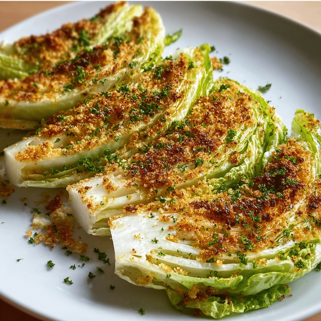 Air Fryer Cabbage Wedges: 5 Melting Crispy Delights Recipe - Recipe Image