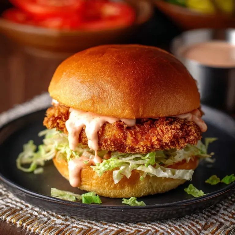 Air Fryer Spicy Chicken Sandwich Recipe