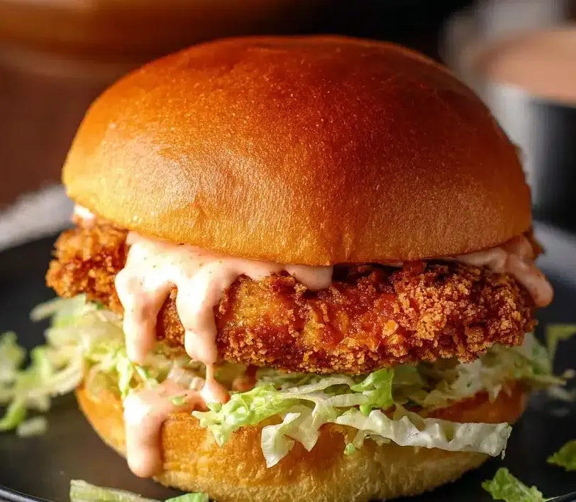 Air Fryer Spicy Chicken Sandwich Recipe