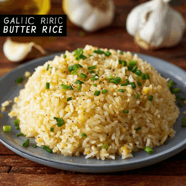 Garlic Butter Rice Recipe