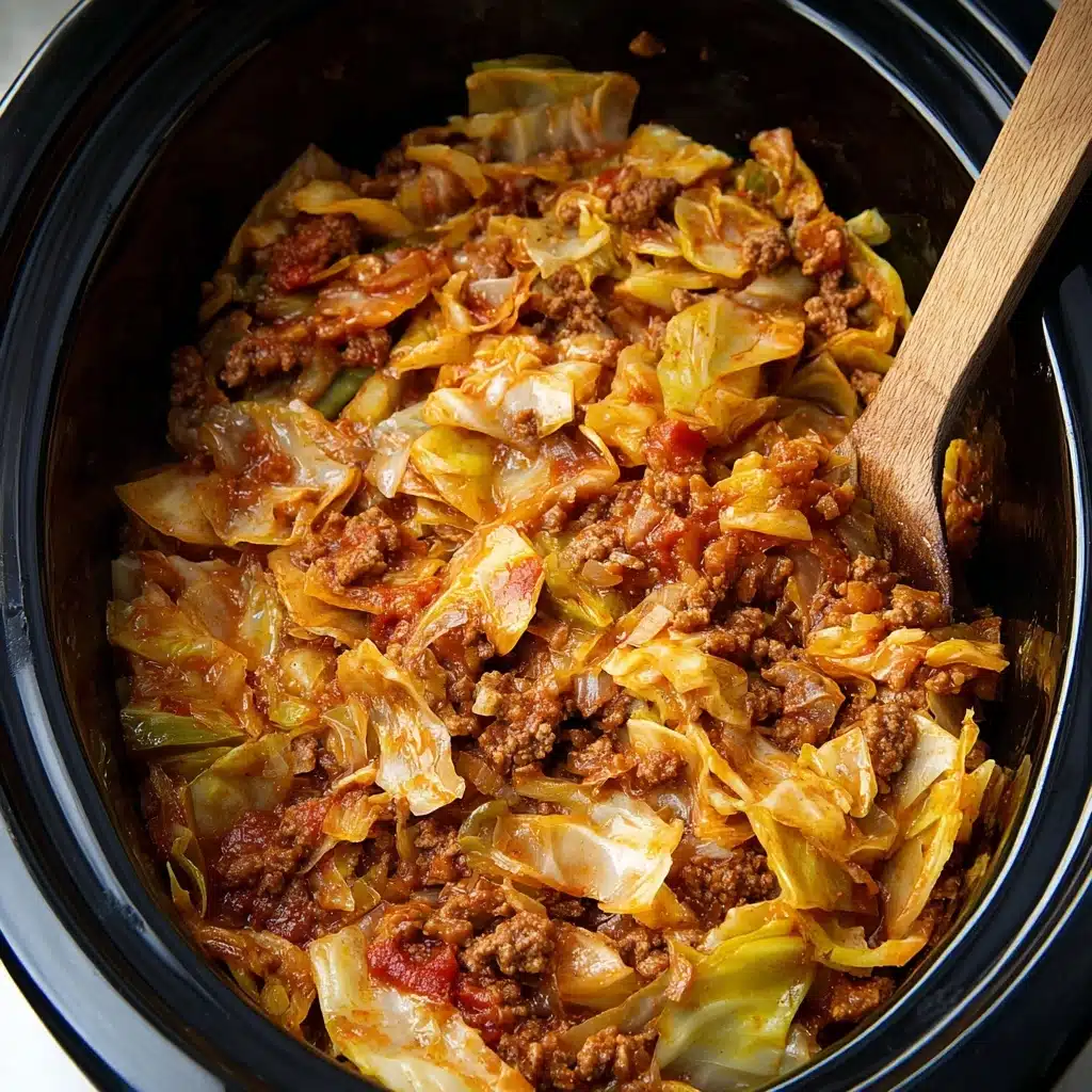 Slow Cooker Unstuffed Cabbage Rolls Recipe - Recipe Image