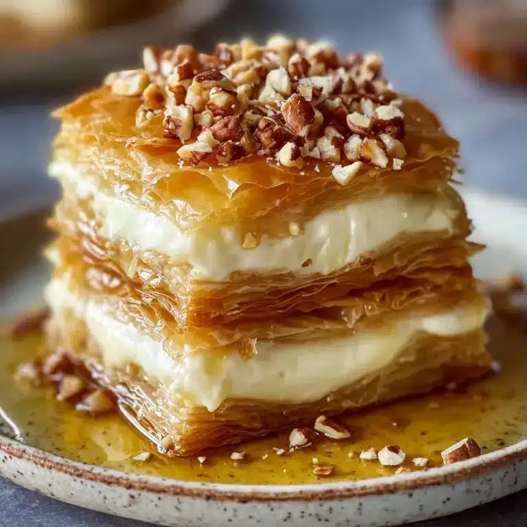 secake Phyllo Cookies with Honey Drizzle Recipe