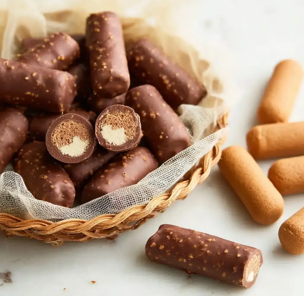 Chocolate Cigar Cookies (No Bake) Recipe