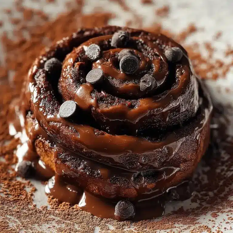 Chocolate Cinnamon Rolls Recipe