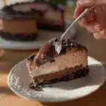 No bake creamy and easy Nutella cheesecake (6 ingredients) Recipe