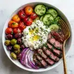 Mediterranean Steak Bowl Recipe