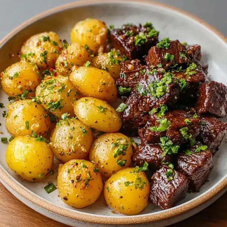 ak Bites and Potatoes (Tender & Crispy!) Recipe
