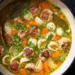 Turkey Meatball Soup Recipe