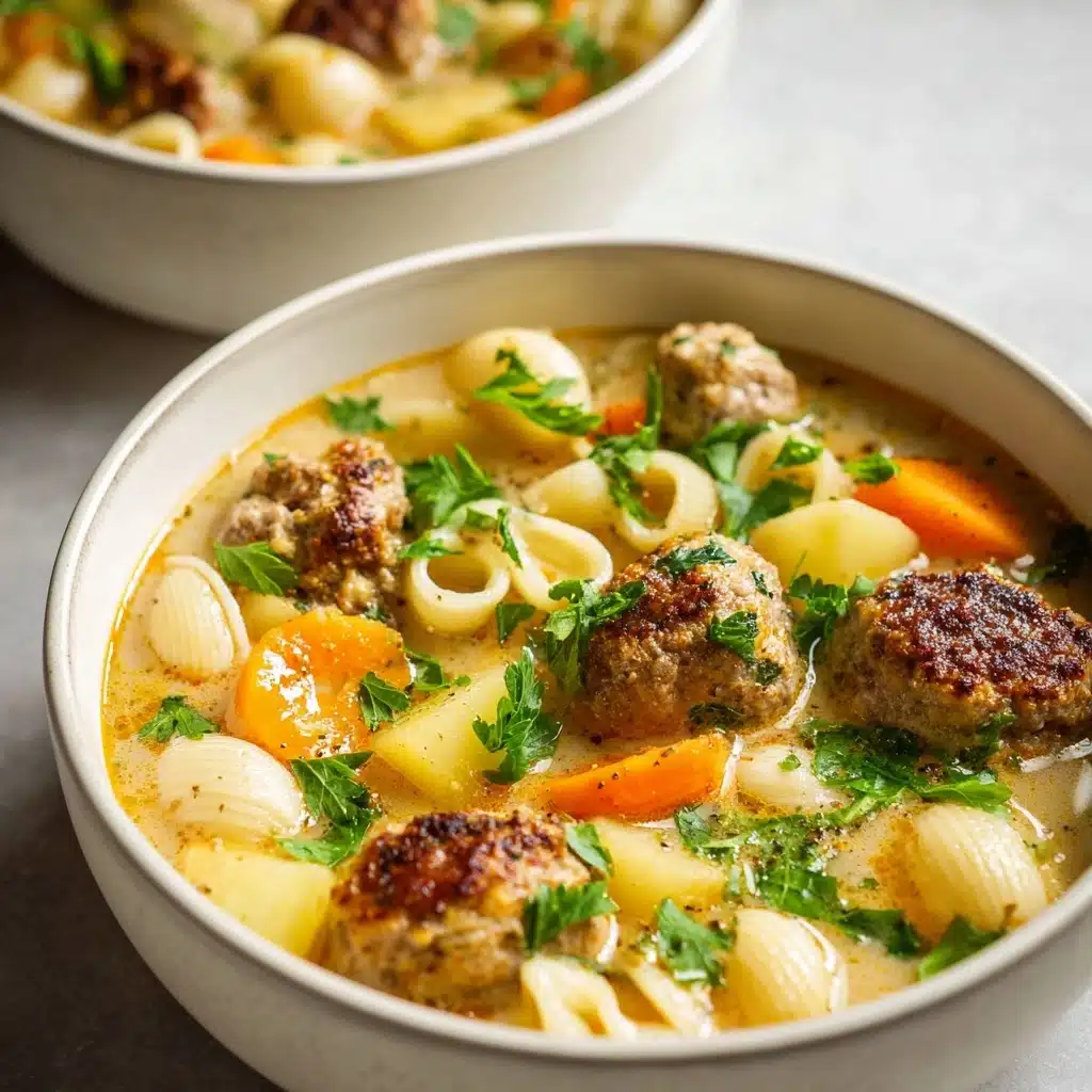 Turkey Meatball Soup Recipe - Recipe Image