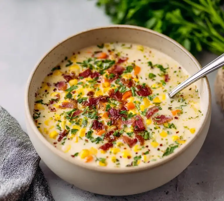 Homemade Corn Chowder Recipe
