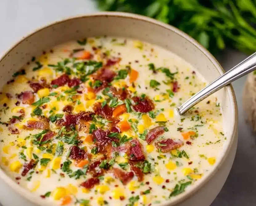 Homemade Corn Chowder Recipe