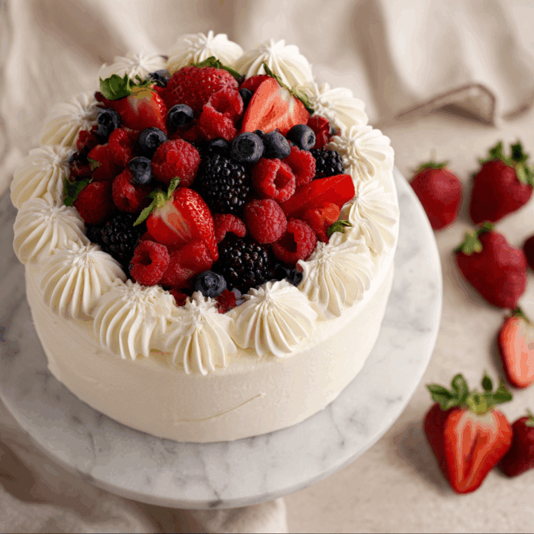 BERRY CHANTILLY CAKE RECIPE