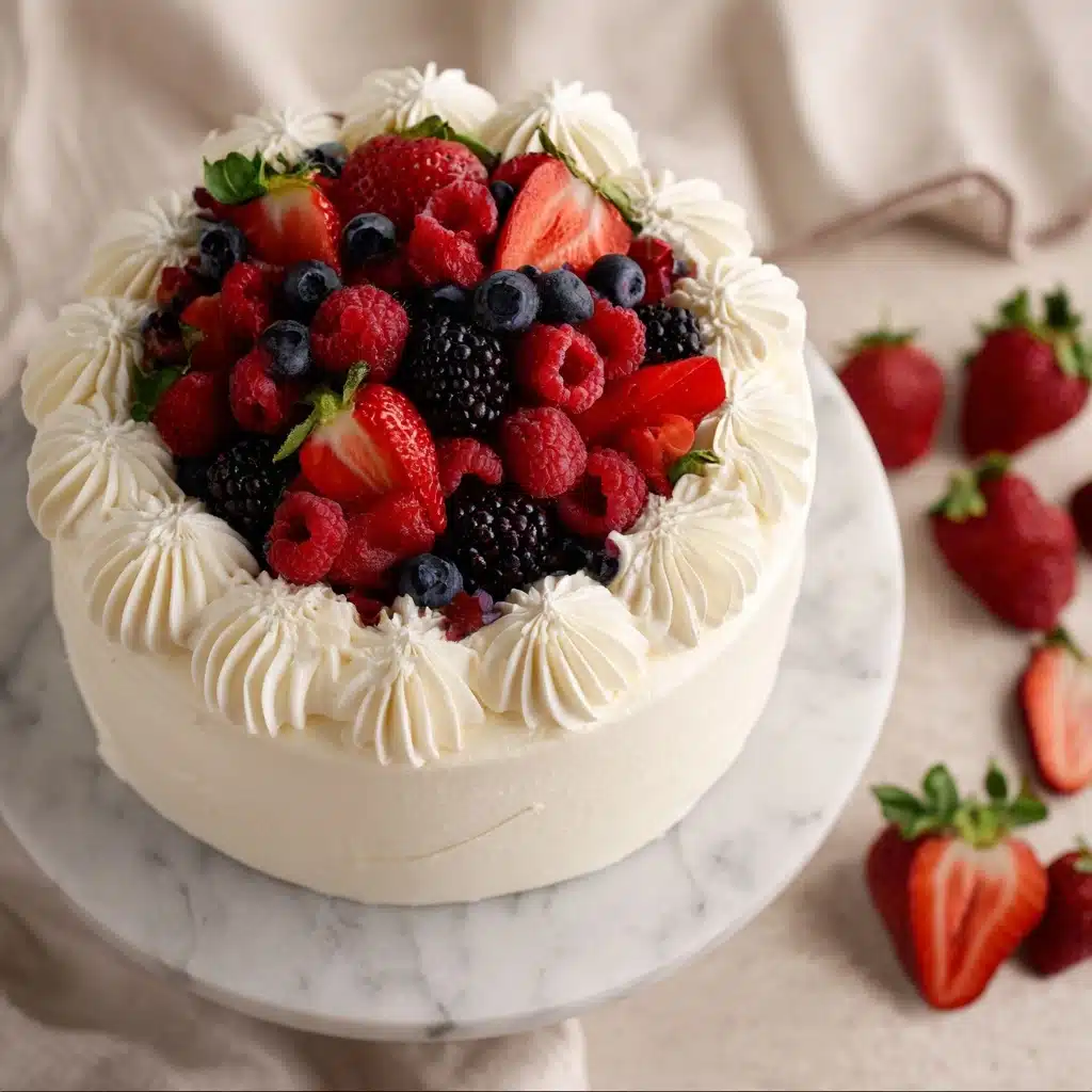 BERRY CHANTILLY CAKE RECIPE - Recipe Image