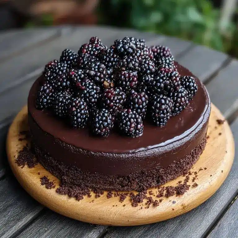 Blackberry Velvet Gothic Cake: A Dark, Lush Dessert Dream Recipe