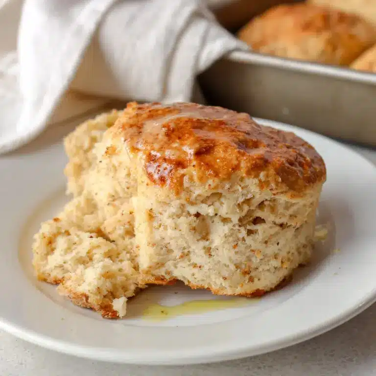 Apple Biscuits with Honey Butter Glaze Recipe