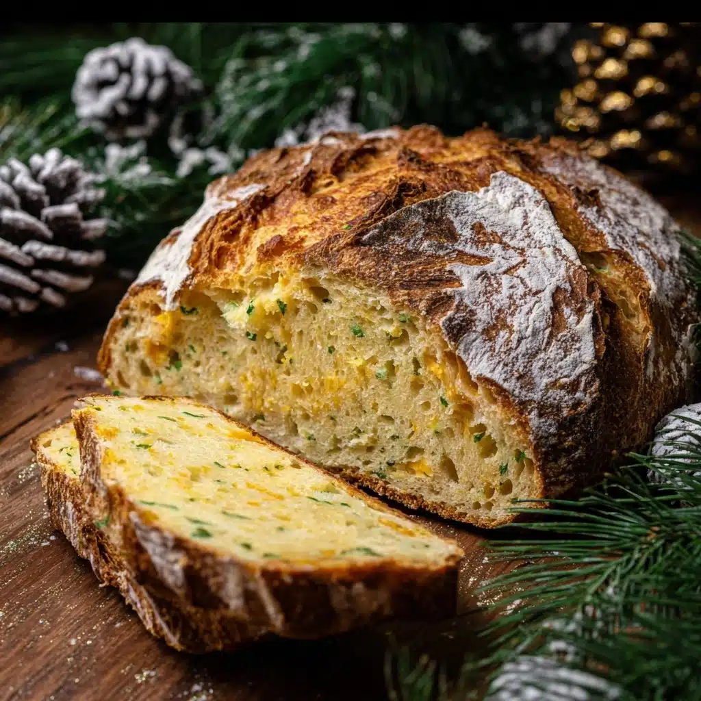 Cheddar and Herb Soda Bread Recipe - Recipe Image