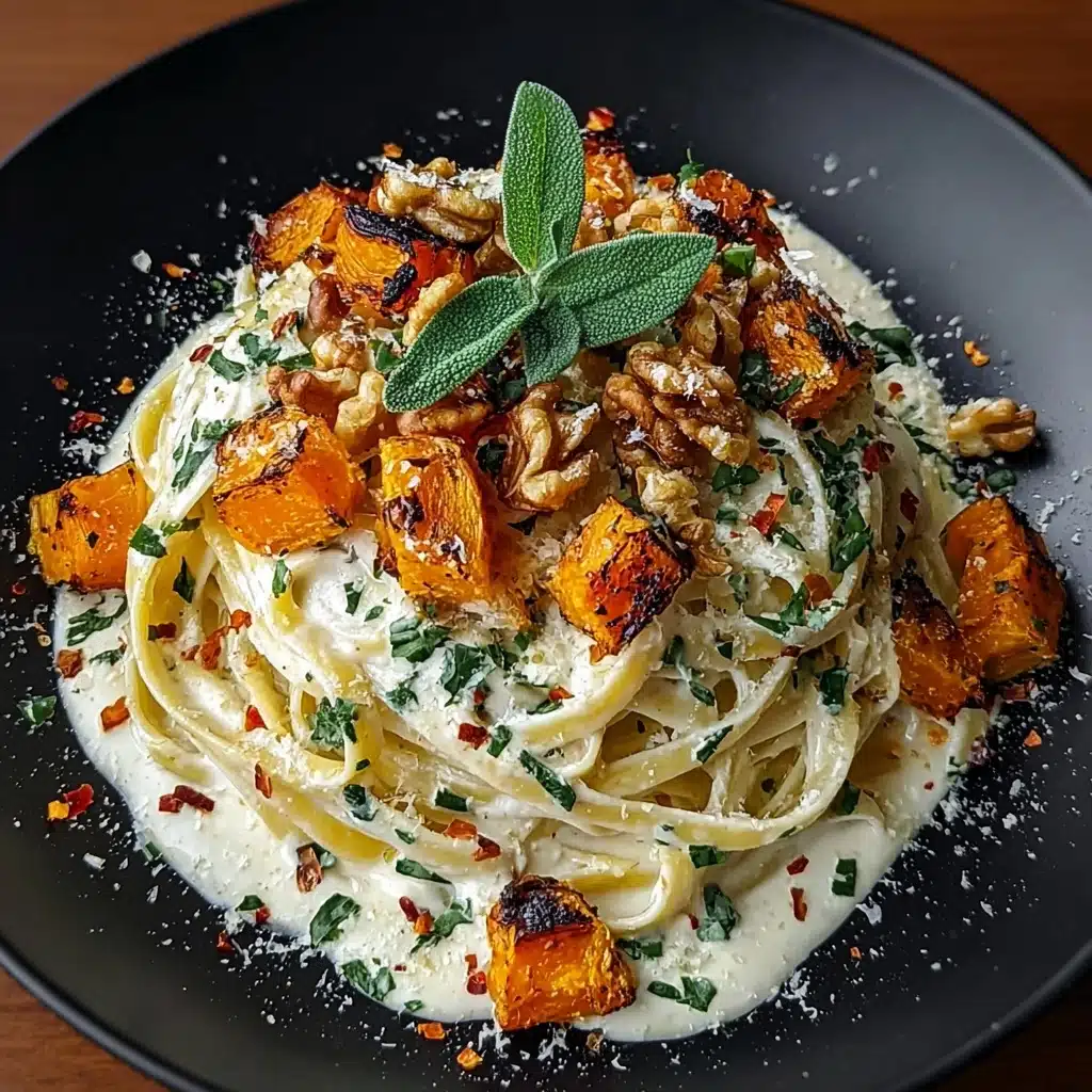 Savory Butternut Squash & Sage Pasta Recipe - Recipe Image