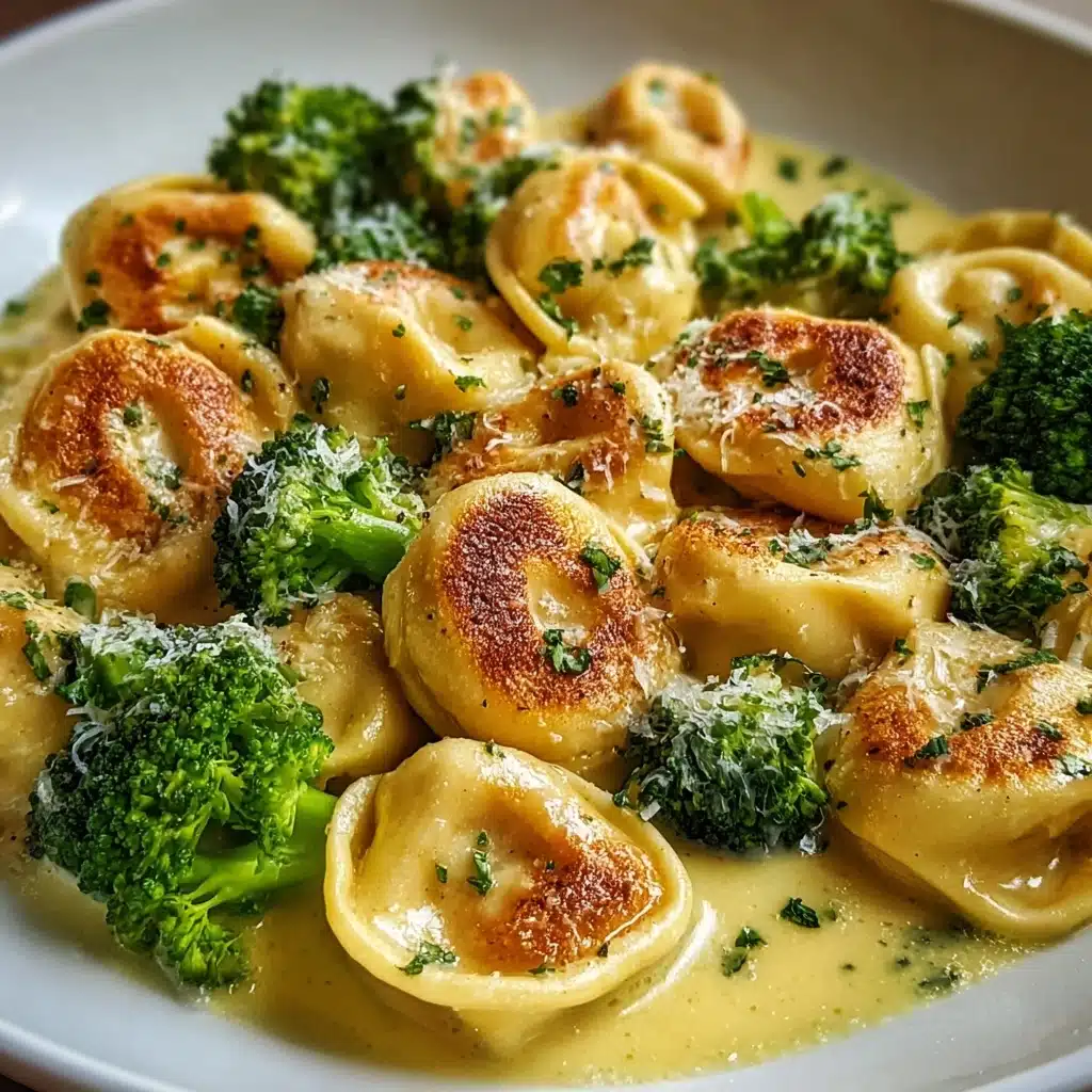 Garlic Parmesan Chicken Tortellini Recipe - Recipe Image