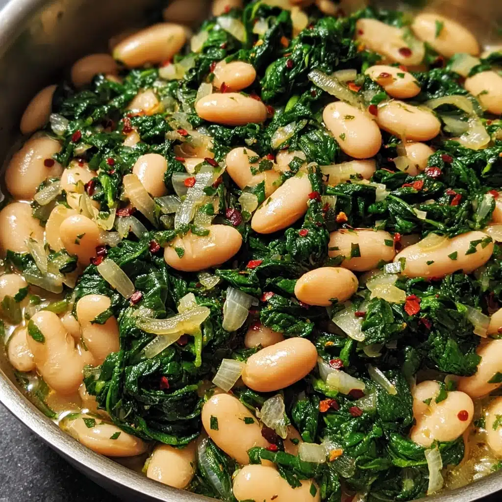 Spinach and White Beans: A Quick, Delicious Recipe! Recipe - Recipe Image