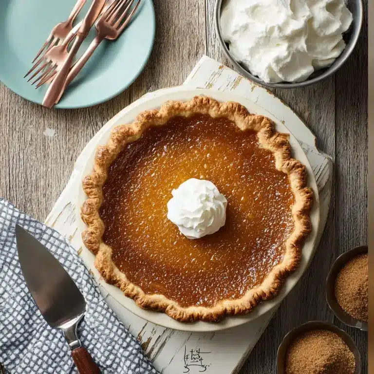 Tasty Pumpkin Pie Brulee with Bourbon Vanilla Recipe