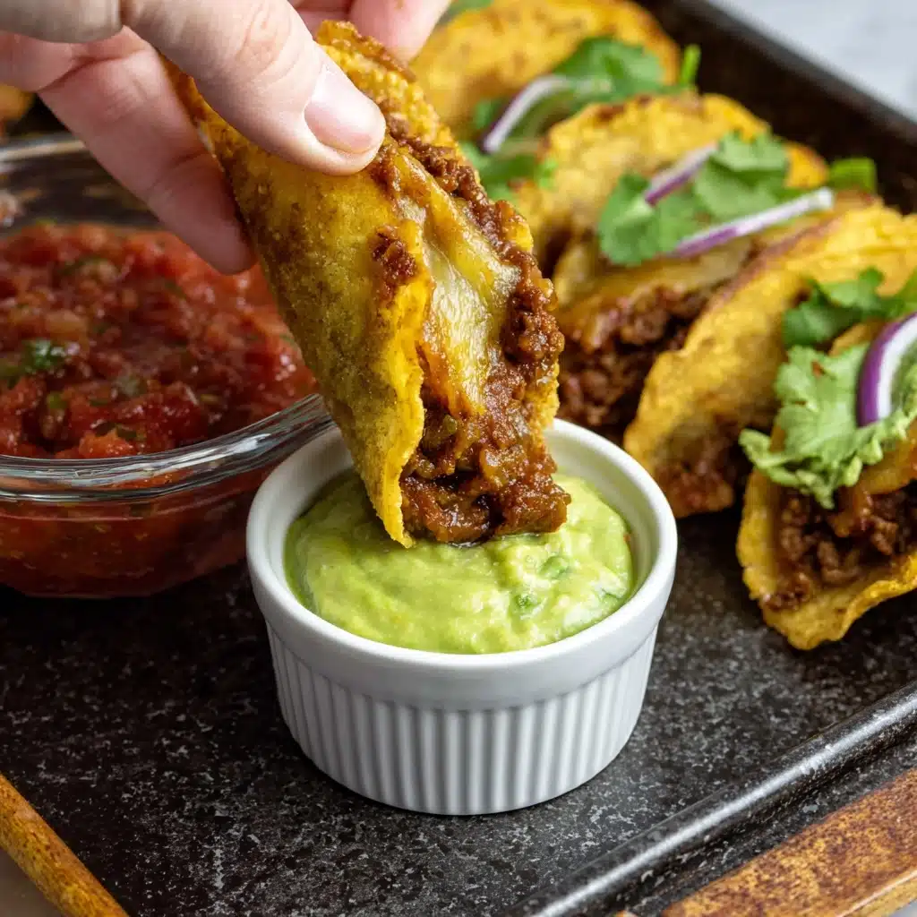 Crispy Ground Beef Tacos Recipe - Recipe Image