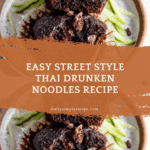 Street Style Thai Drunken Noodles Recipe