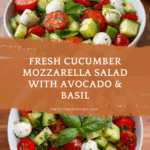 Easy Cucumber Mozzarella Salad Recipe