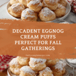 Eggnog Cream Puffs Recipe