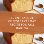 Burnt Basque Cheesecake in a Loaf Pan Recipe