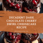 Dark Chocolate Cherry Cheesecake Recipe