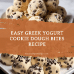 Greek Yogurt Cookie Dough Bites: Your Guilt-Free Sweet Fix Recipe
