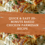 Incredible 20-Minute Baked Chicken Parmesan You'll Crave Recipe