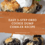 3 Step Oreo Cookie Dump Cobbler Recipe