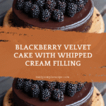 Blackberry Velvet Gothic Cake: A Dark, Lush Dessert Dream Recipe