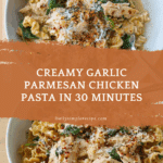 Creamy Garlic Parmesan Chicken Pasta (30-Minute Recipe!) Recipe