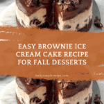 Delicious Brownie Ice Cream Cake Recipe